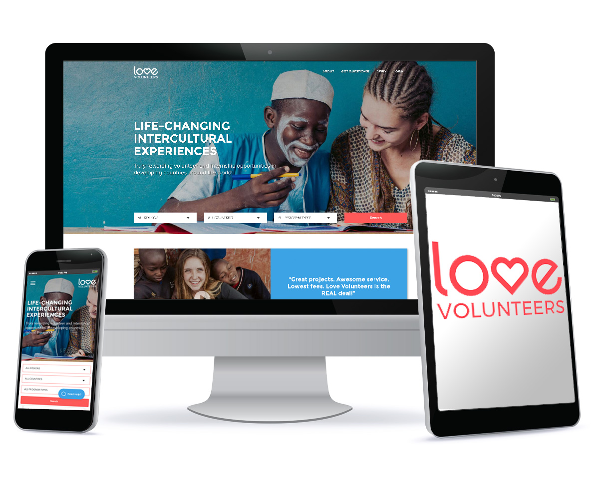 Love Volunteers marketing