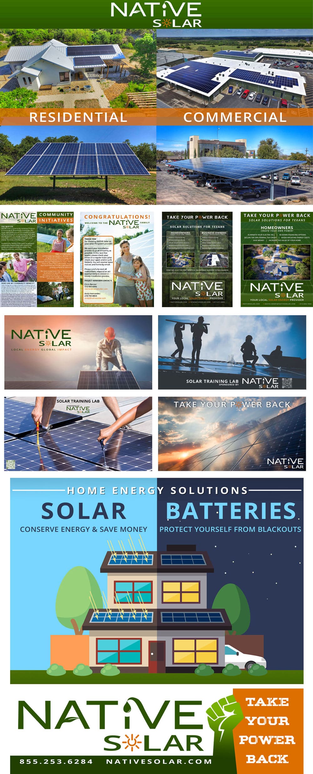 NATiVE Solar Print Marketing