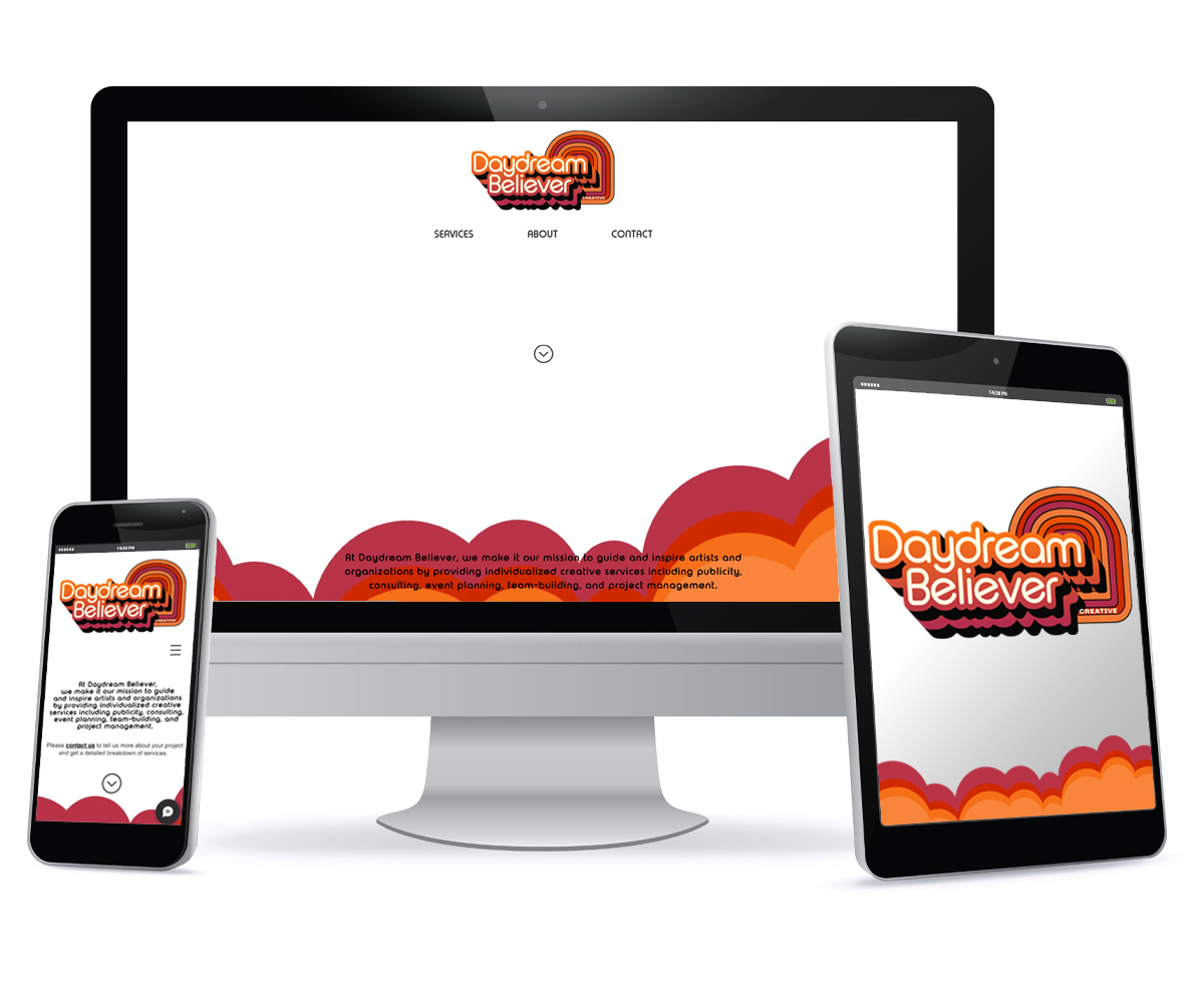 daydream believer creative website design